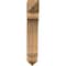 Ekena Millwork Legacy Arts & Crafts Rough Sawn Bracket, Western Red Cedar, 6"W x 24"D x 36"H BKT06X24X36LEC03RWR - alternate 3